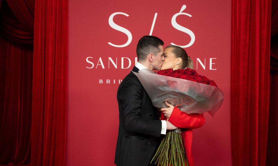 Sandros &Scaron;ernės vestuvinių suknelių kolekcijos pristatymo svečiai