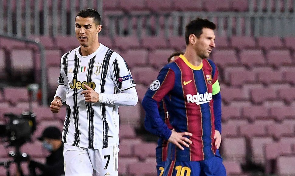 Cristiano Ronaldo ir Lionelis Messi