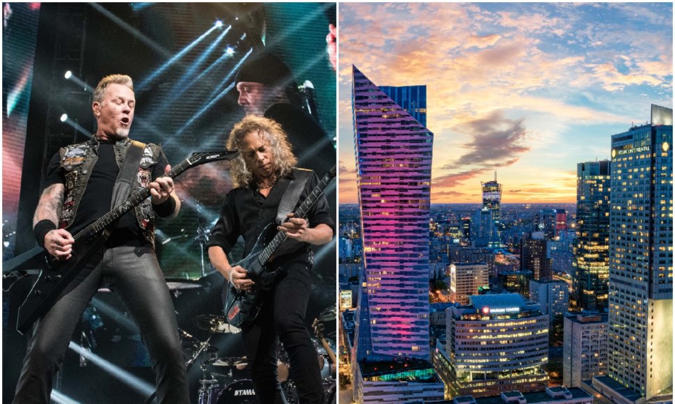 Liepos 5 dieną Varšuvoje koncertuos „Metallica“