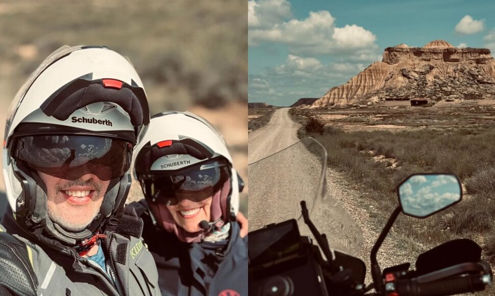 Martyno ir Agnės kelionės motociklu