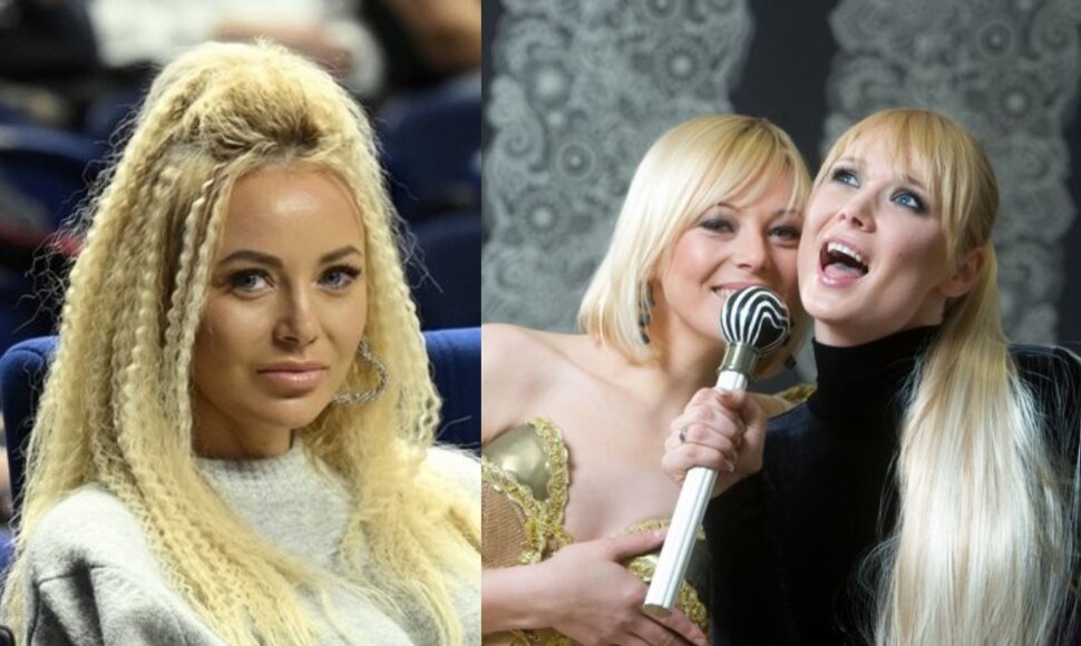 Mia Pilibaitytė ir Natalija Zvonkė 2009 metais