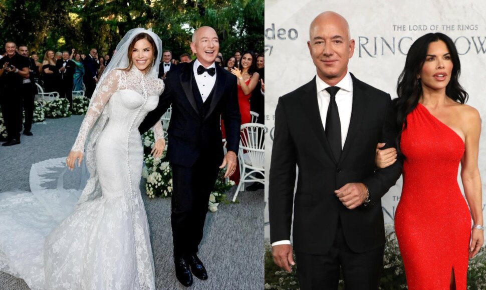 Jeffo Bezoso ir Lauren Sanchez vestuvės