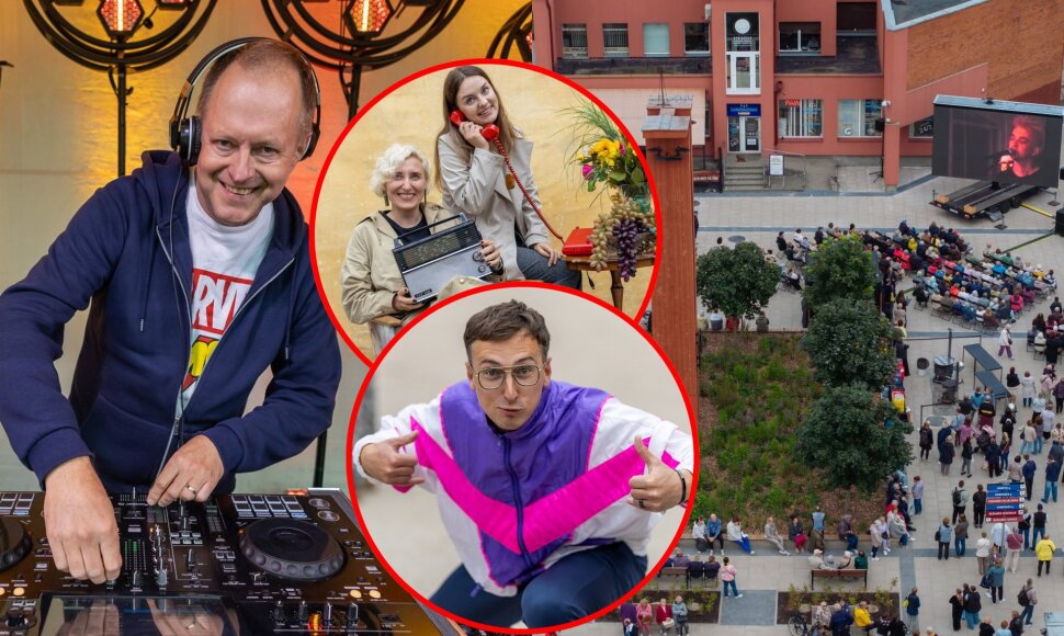 &Scaron;e&scaron;kinės atnaujintos centrinės aik&scaron;tės atidarymas