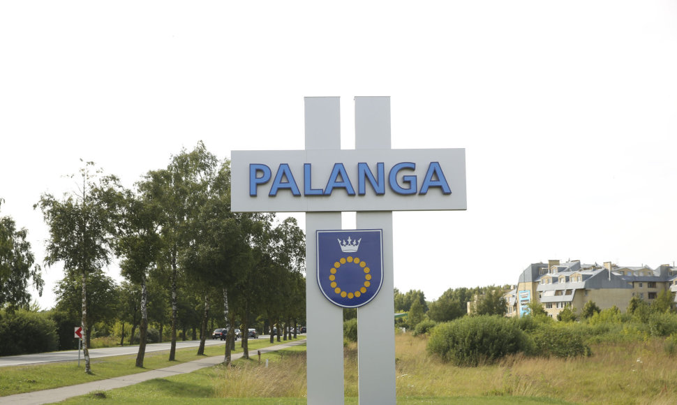 Įvažiavimas į Palanga