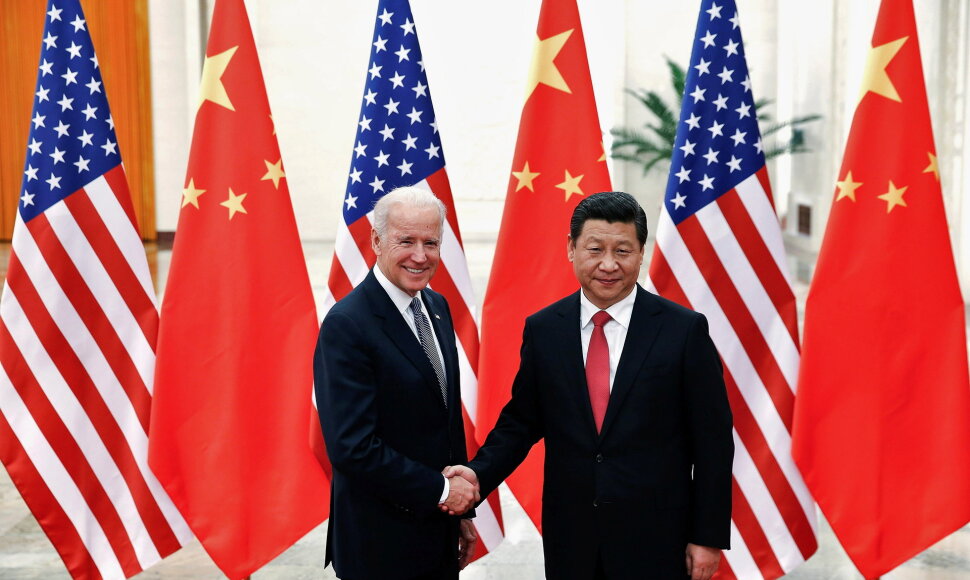 Joe Bidenas, ir Xi Jinpingas