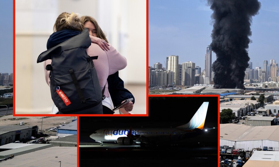 Vilniuje nusileido lėktuvas i&scaron; Dubajaus