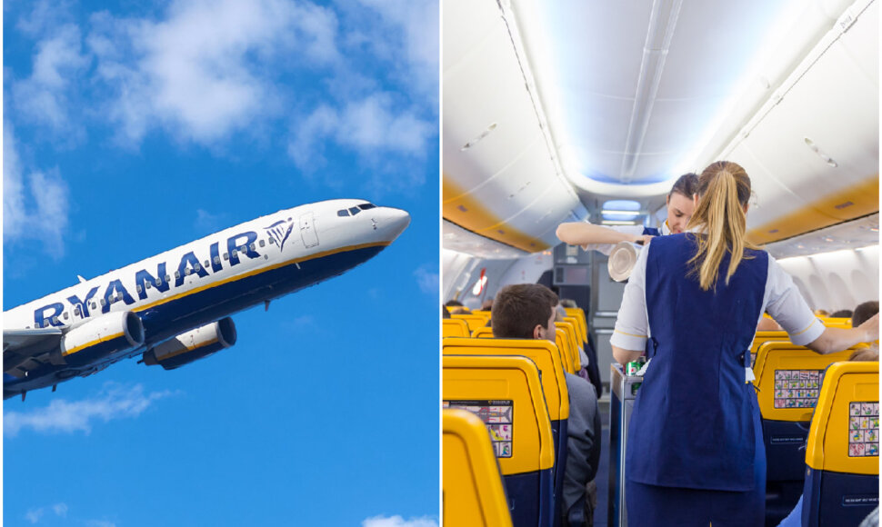 &bdquo;Ryanair&ldquo; lėktuve siautėjo girta keleivė.