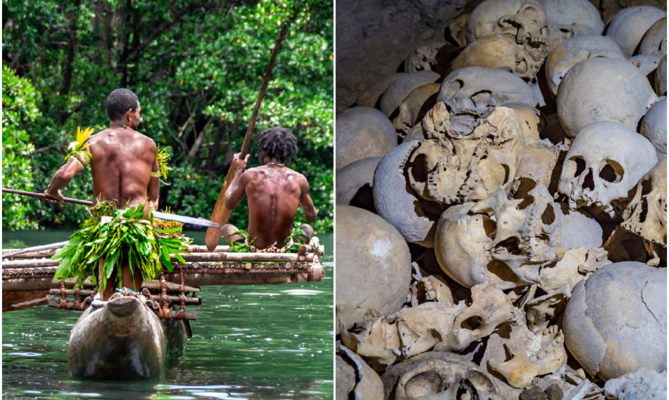 Papua Naujojoje Gvinėjoje dar visai neseniai buvo praktikuojamas kanibalizmas