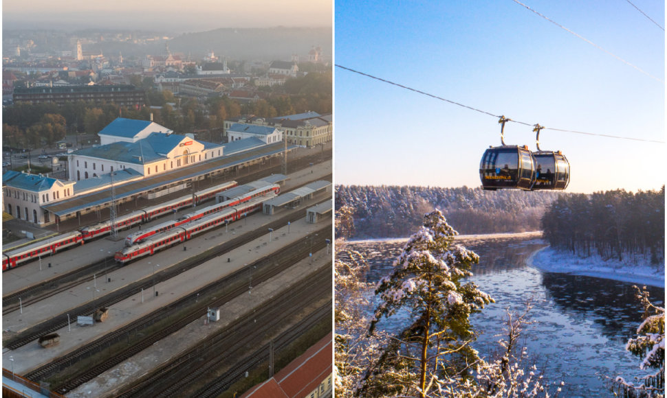 „LTG Link“ ir Druskininkai kviečia į kalėdinį traukinio ir autobuso maršrutą Vilnius–Druskininkai–Vilnius