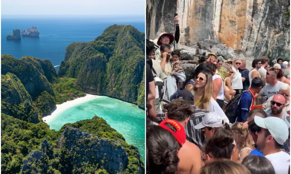 Maya įlanka, Koh Phi Phi, Tailandas