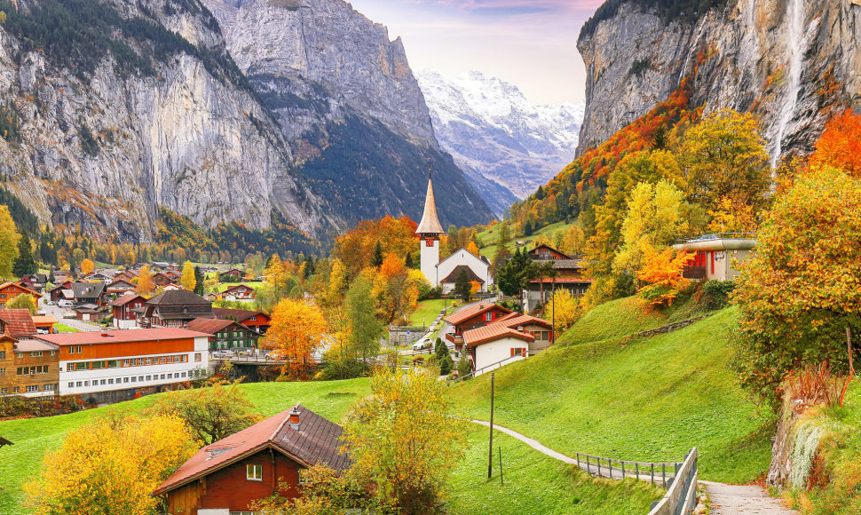 Lauterbrunnen, Šveicarija