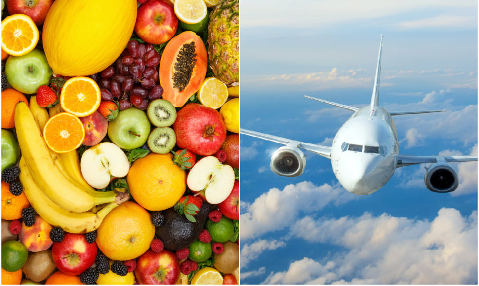 Ekspertai įvardijo vieną vaisių, kurį turėtų valgyti lėktuvo keleiviai