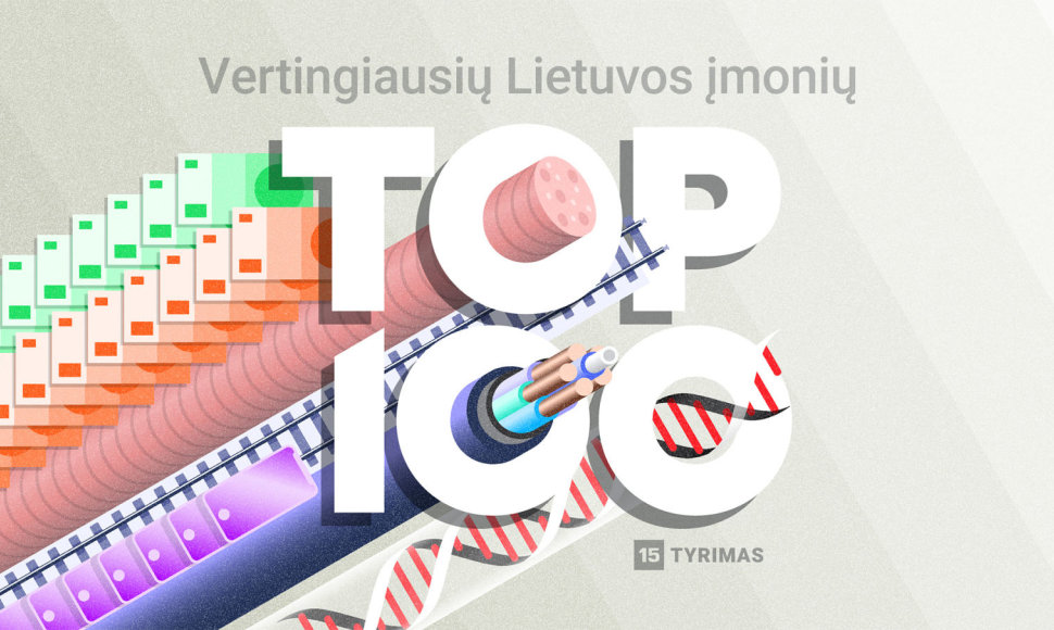 Top 100 vertingiausių Lietuvos įmonių
