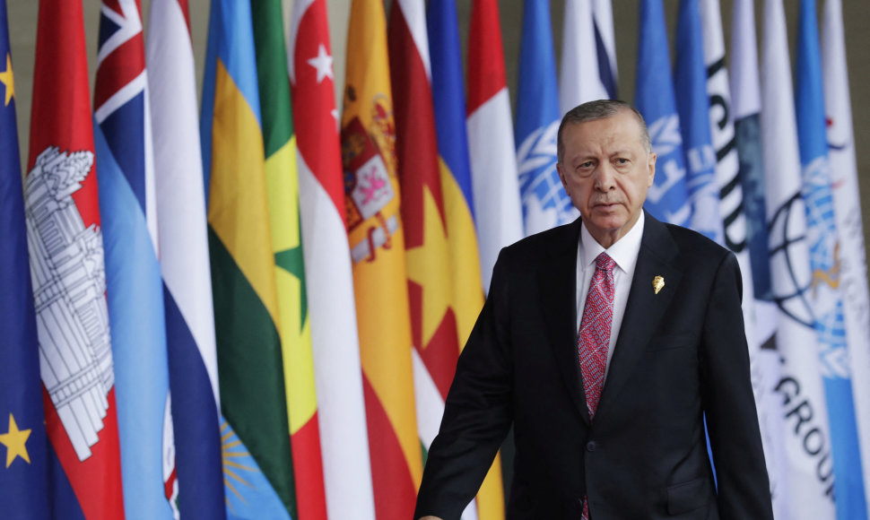 Turkijos prezidentas Recepas Tayyipas Erdogana