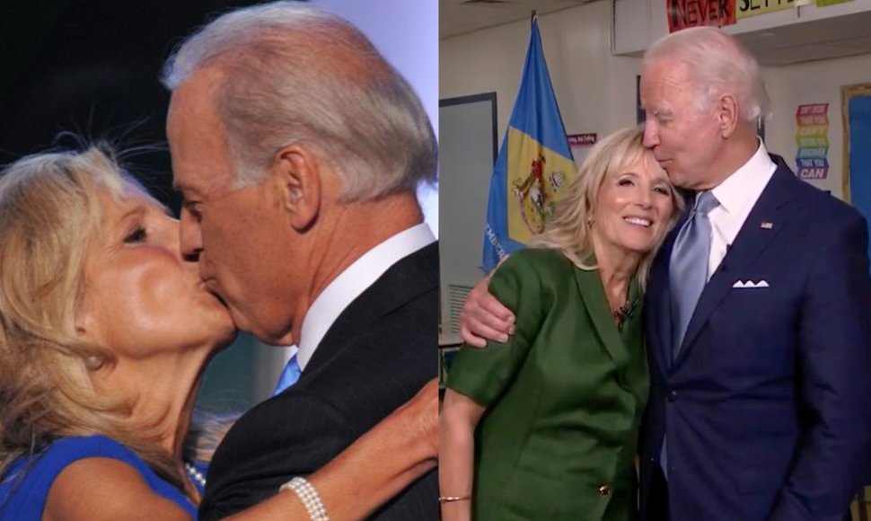 Jill Biden ir Joe Bidenas