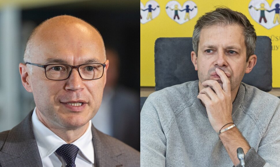 Andrius Tapinas ir Eugenijus Sabutis
