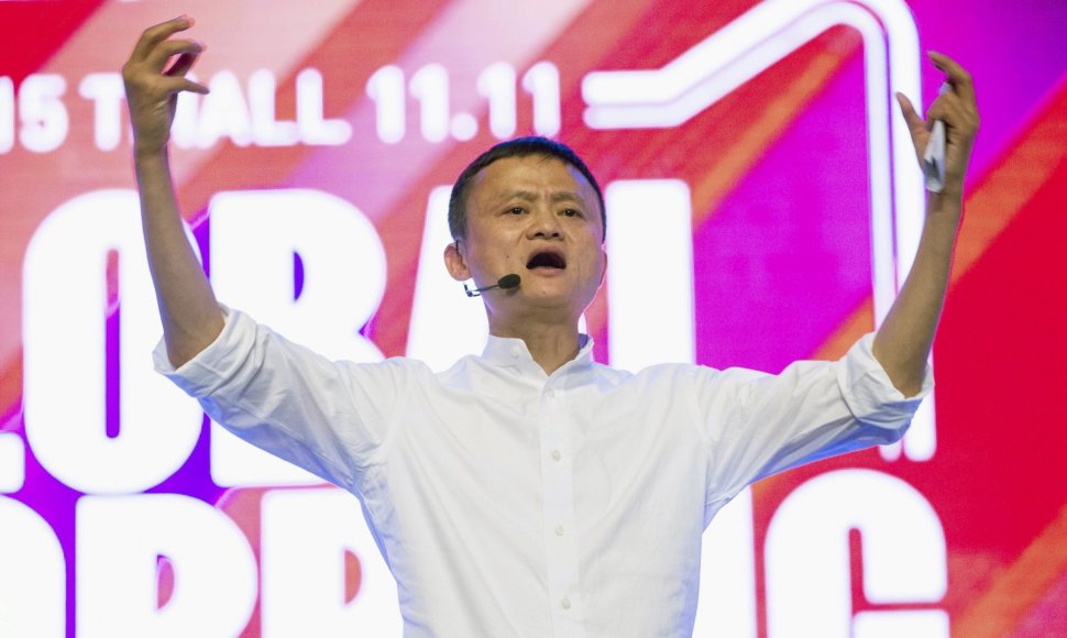 22. „Alibaba“ generalinis direktorius Jackas Ma