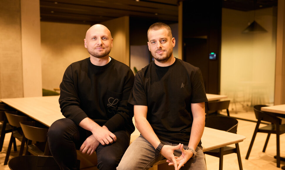 Tomas Okmanas ir Eimantas Sabaliauskas