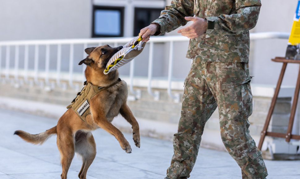 Renginys „Šuns diena Lietuvos kariuomenėje“