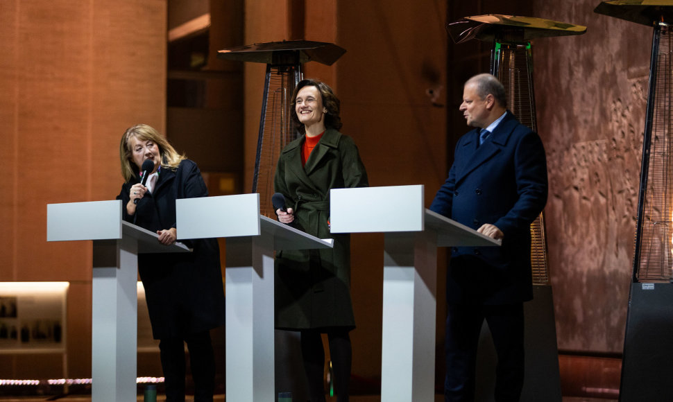 Vilija Blinkevičiūtė, Viktorija Čmilytė - Nielsen, Saulius Skvernelis