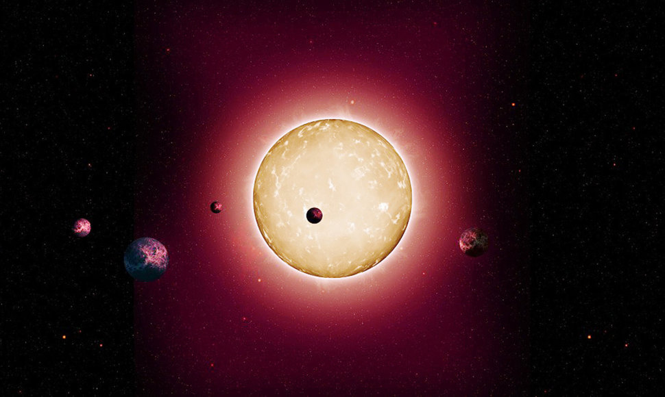Senovinė planetų sistema, kuriai daugiau nei 11 mlrd.metų