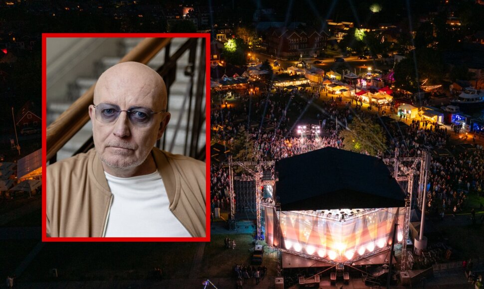 Arūnas Valinskas, festivalio &bdquo;Nida&ldquo; akimirka