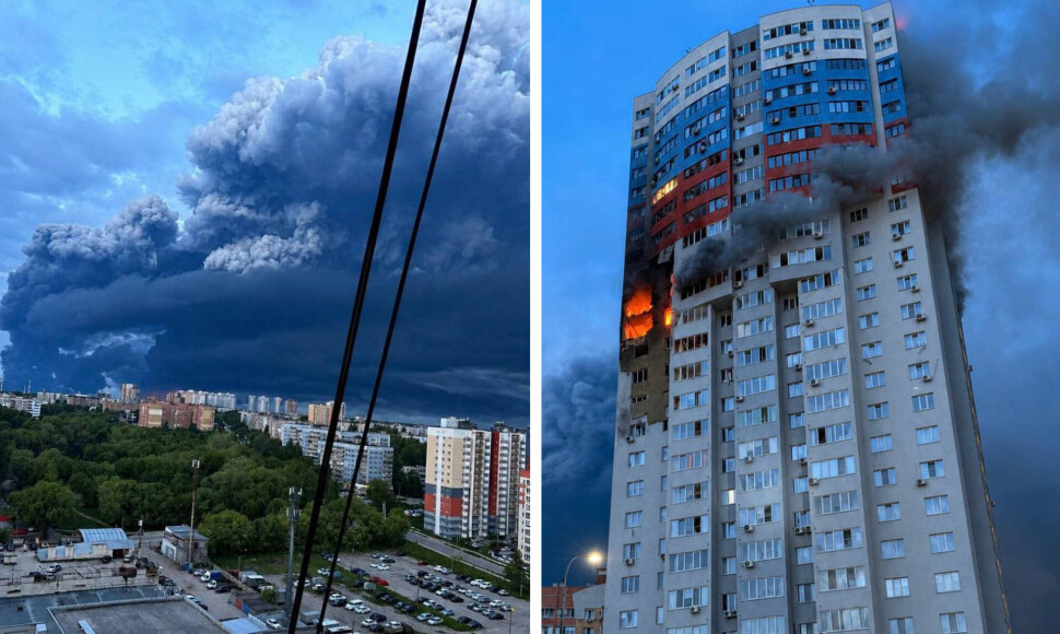 Ukrainos ataka Riazanėje