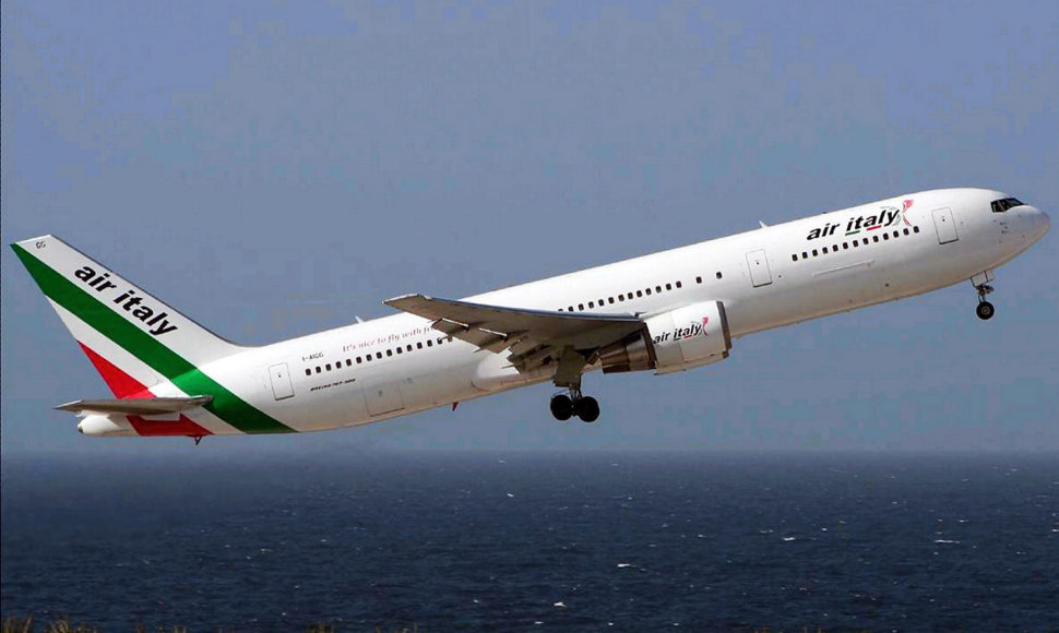 Italijos oro bendrovė „Air Italy“ skelbia bankrotą