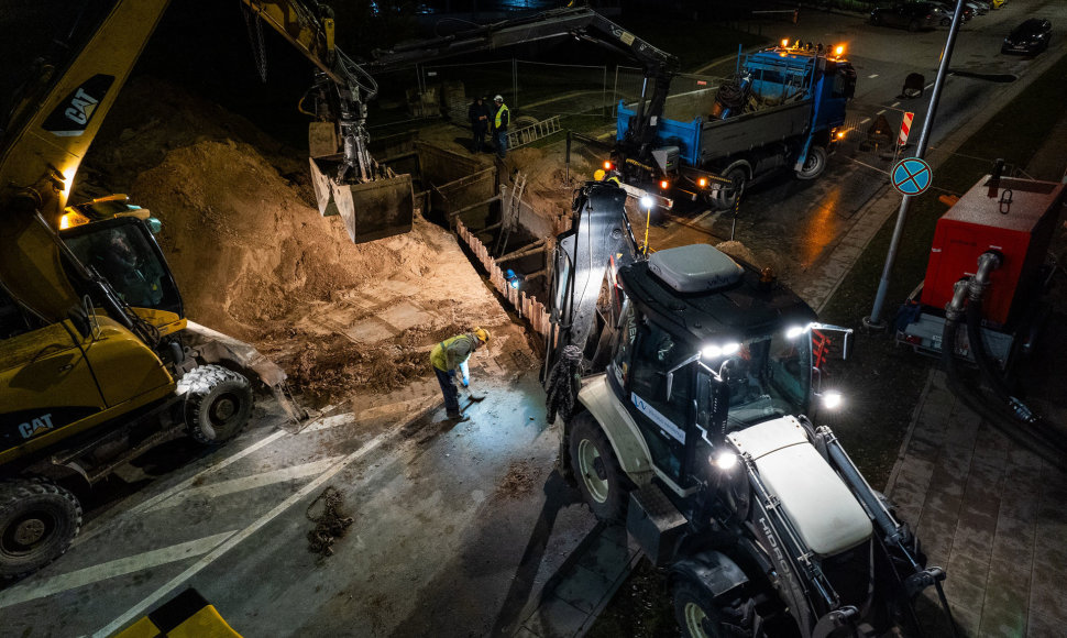 Vilniaus vandenys“ baigė Pilaitės vandentiekio avarijos likvidavimo darbus