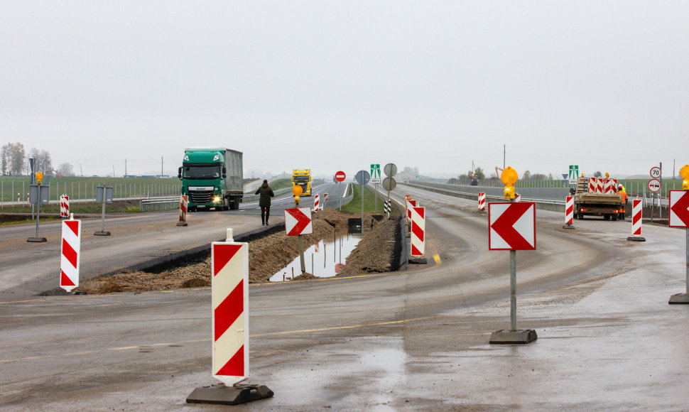 „Via Baltica“ ruožo nuo 72,50 iki 79 km. atidarymas