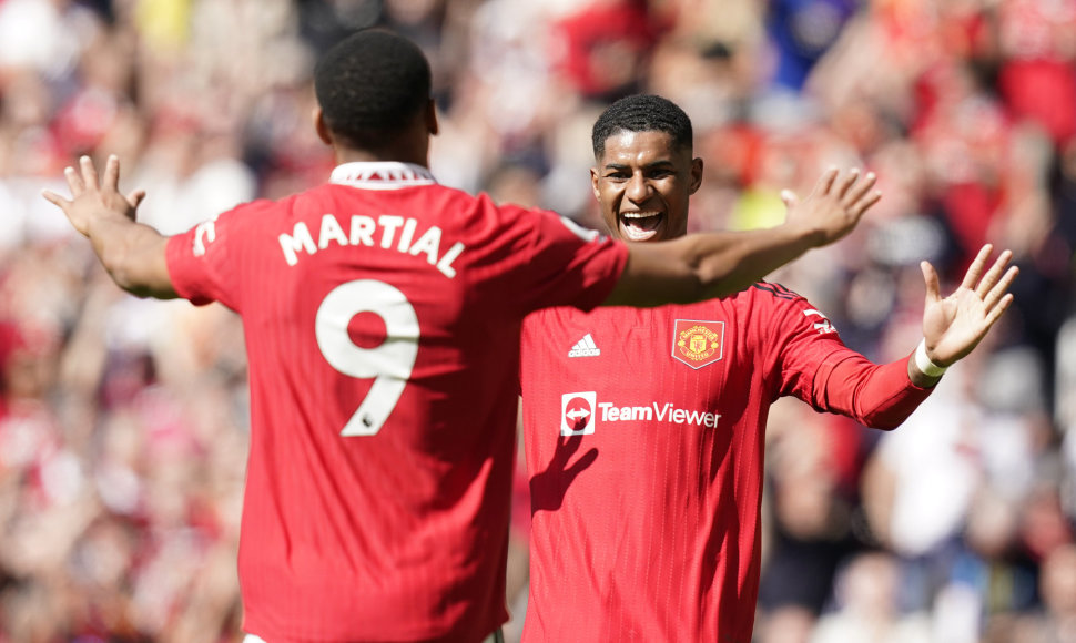 Anthony Martialis ir Marcusas Rashfordas