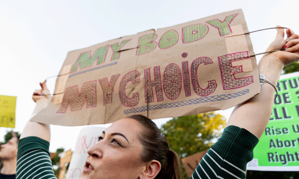 Protestas prieš abortų draudimą