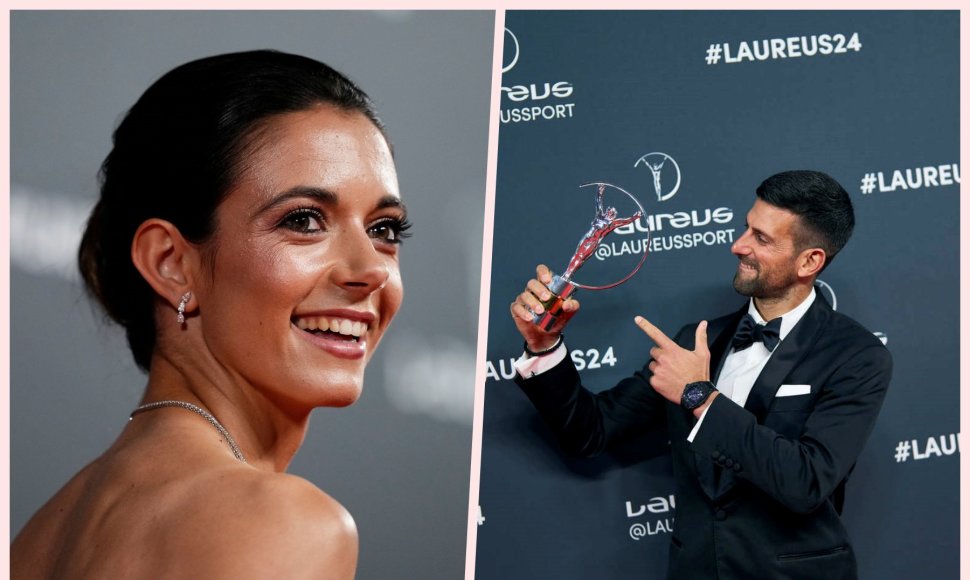 „The Laureatus“ apdovanojimai Madride: Aitana Bonmati ir Novakas Džokovičius