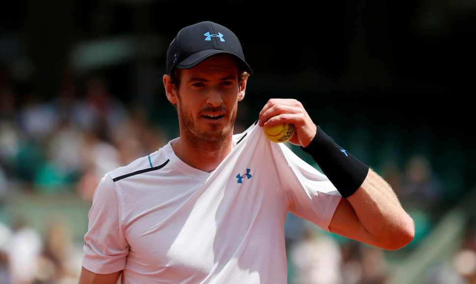 „Roland Garros“ aštuntfinalis: Andy Murray – Karenas Hačianovas