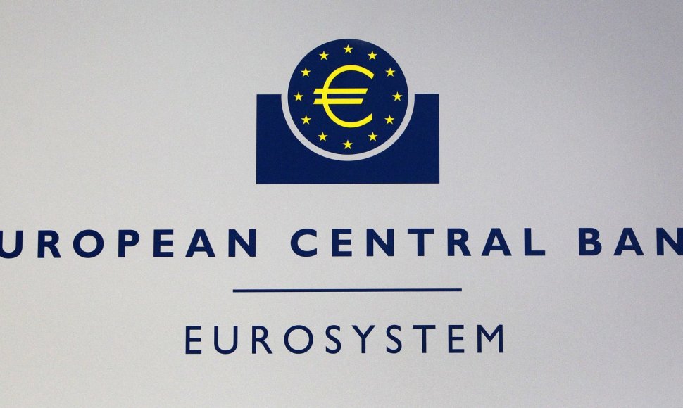 Europos centrinis banko (ECB) logotipas 