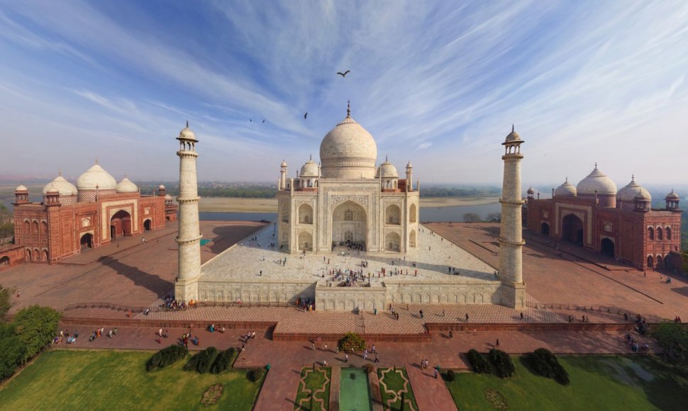 Tadž Mahalas, Indija