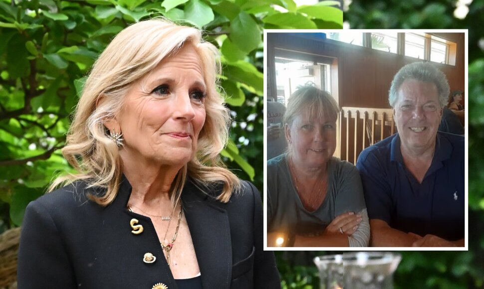 Jill Biden, Linda ir Billas Stevenson
