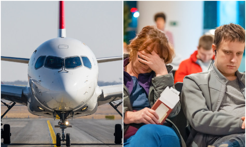 Ispanijoje nusileidę lėktuvo keleiviai nesulaukė savo bagažo