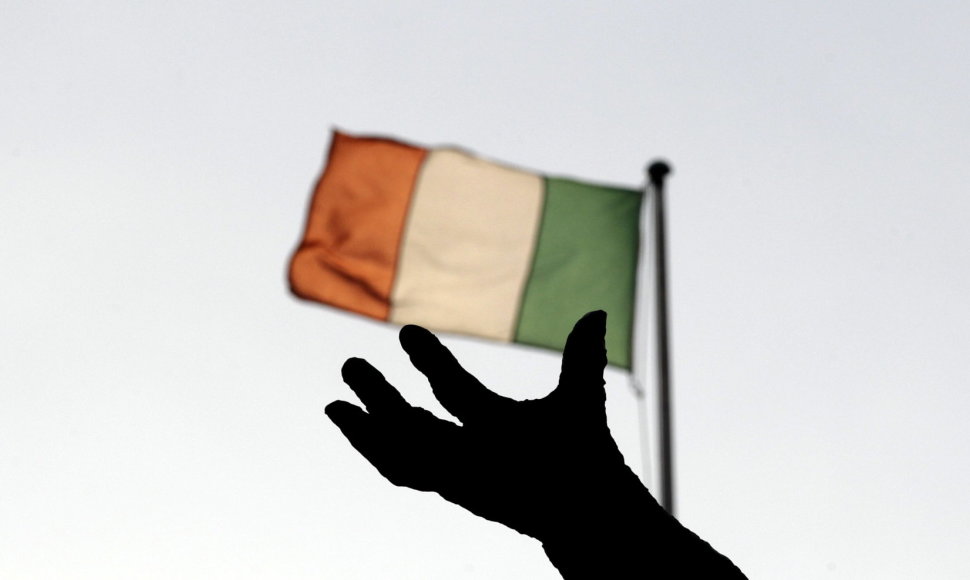 Airijos vėliava Dubline 