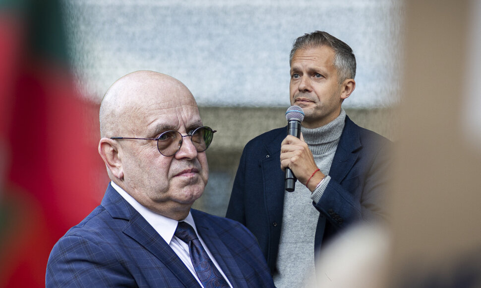 Artūras Orlauskas ir Andrius Tapinas
