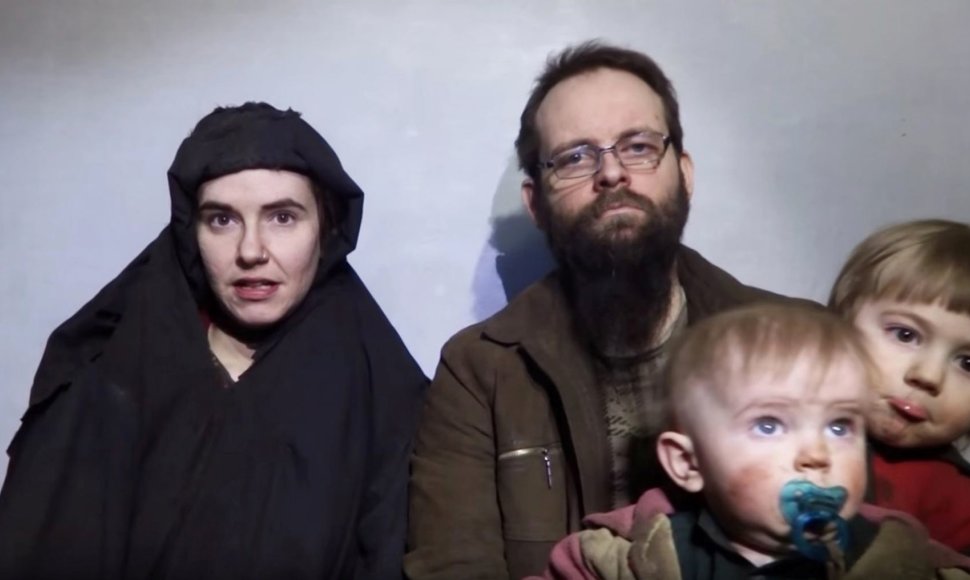 Talibų įkaitais paimta šeima