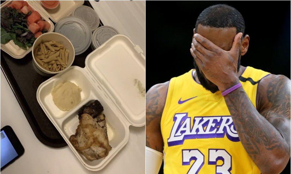 Maisto davinys NBA „burbule“ nuvylė žaidėjus