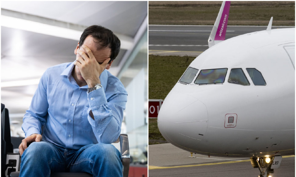 Žygimantą papiktino „Wizz Air“ oro linijų bendrovės elgesys