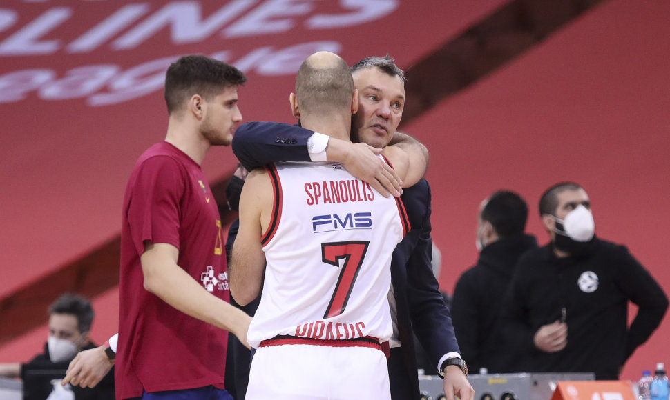 Vassilis Spanoulis ir Šarūnas Jasikevičius