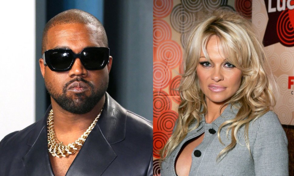 Kanye Westas ir Pamela Anderson