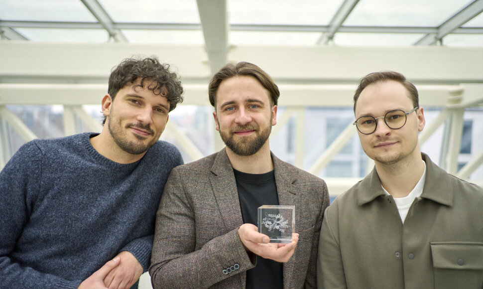 Dirbtinio intelekto sukurti fermentai sveikatai ir tvariai gamybai: Lietuvos komanda pateko į &bdquo;Young Inventors Prize 2025&ldquo; geriausiųjų de&scaron;imtuką