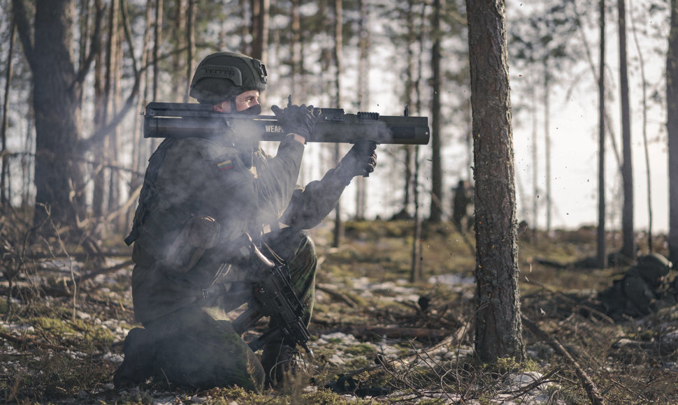 Lietuvos kariuomenei JAV perduoda prieštankinių granatsvaidžių