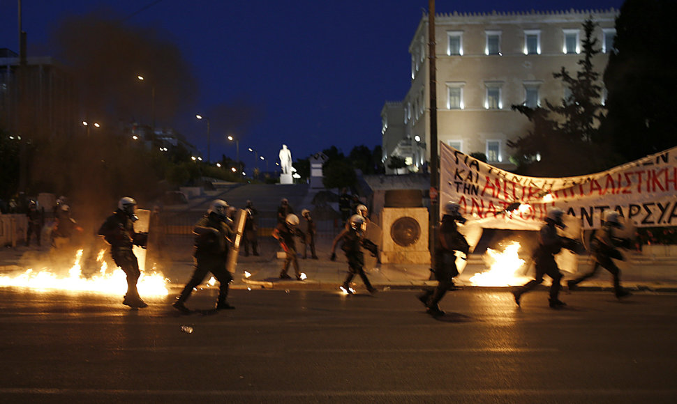 Protestai Atėnuose