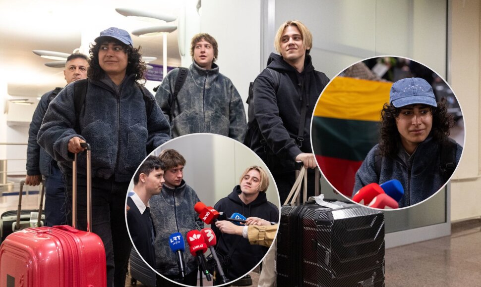 &bdquo;Katarsio&ldquo; sutikimas Vilniaus oro uoste
