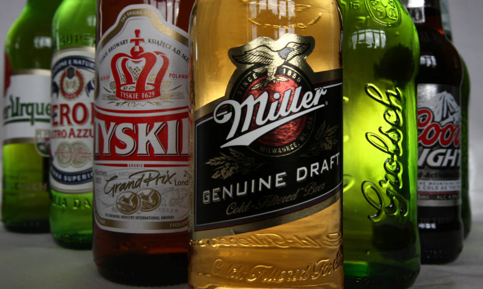 „SABMiller“ priklausančios alaus rūšys